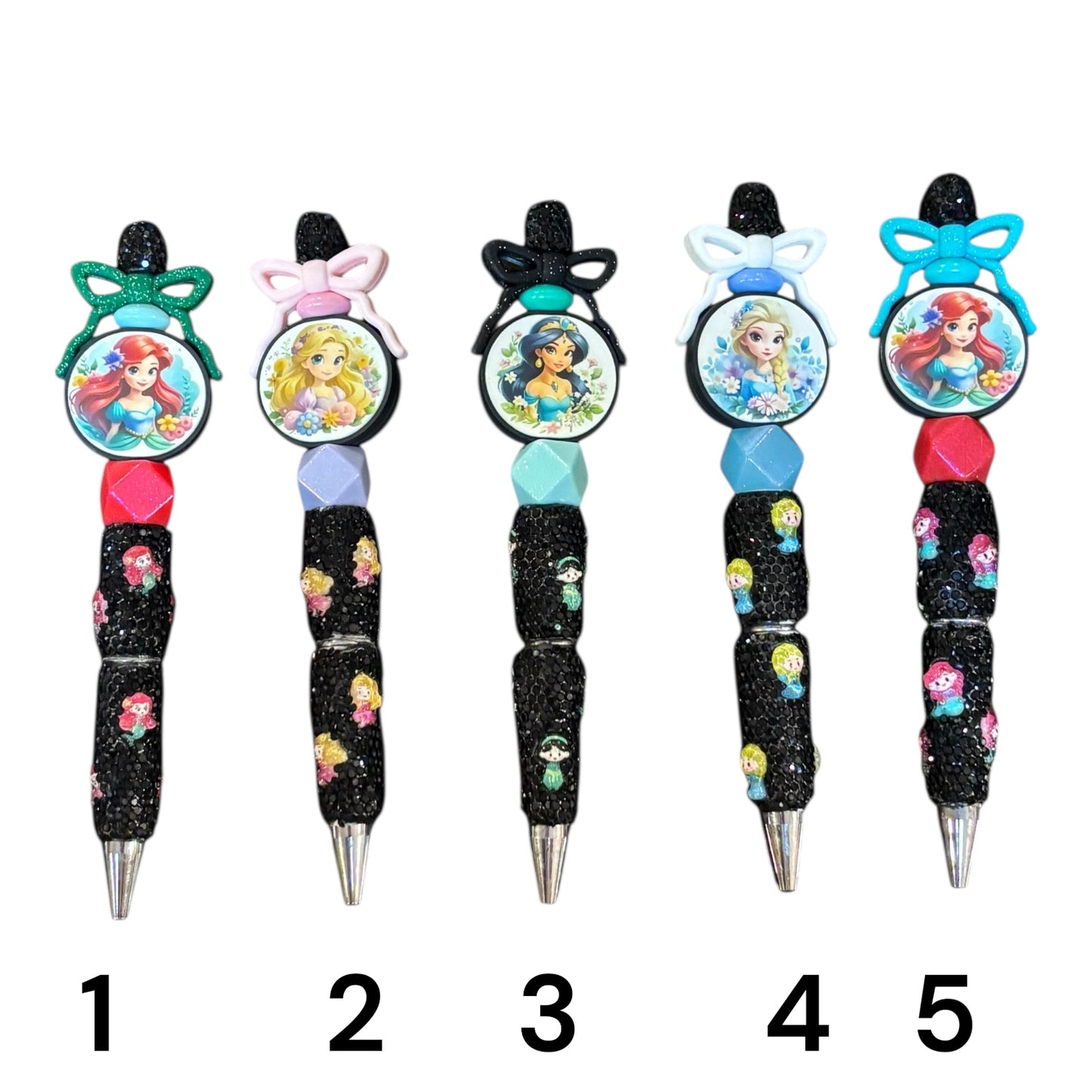 Fairytale Princess Rhinestone Pens
