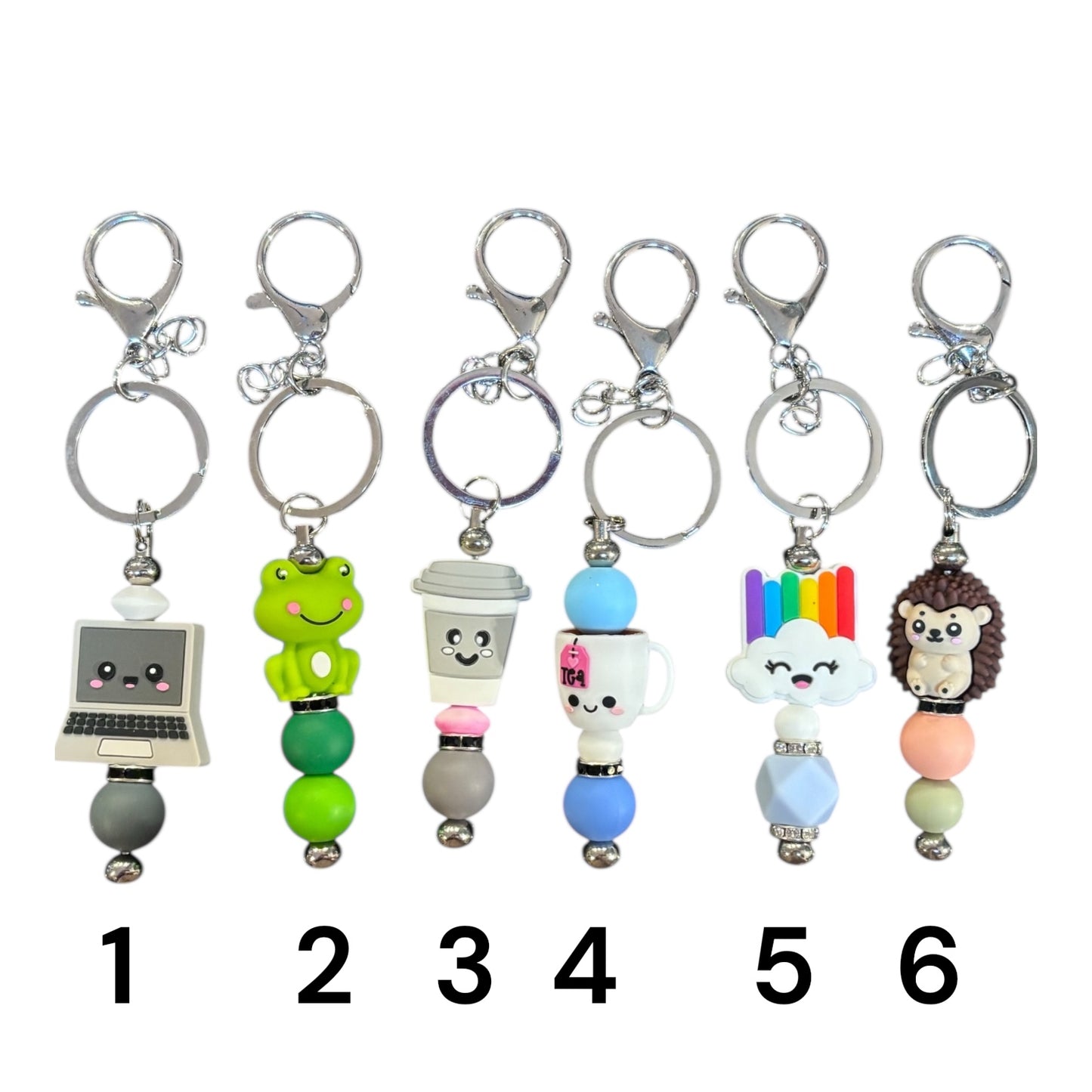 Happy Everyday Things Keychains