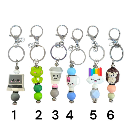 Happy Everyday Things Keychains