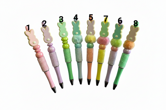 Bunny Cookie Beaded Pens