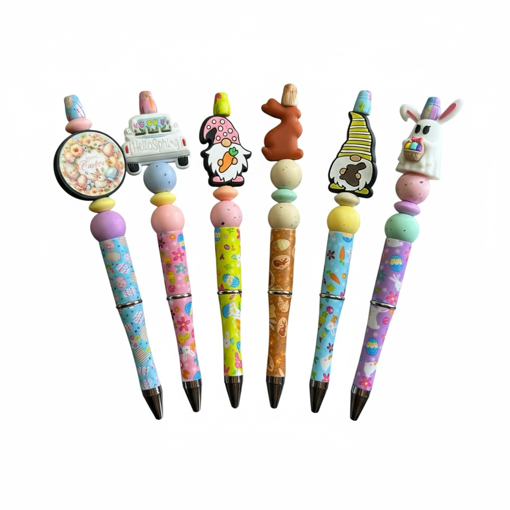 Easter Beaded Pens