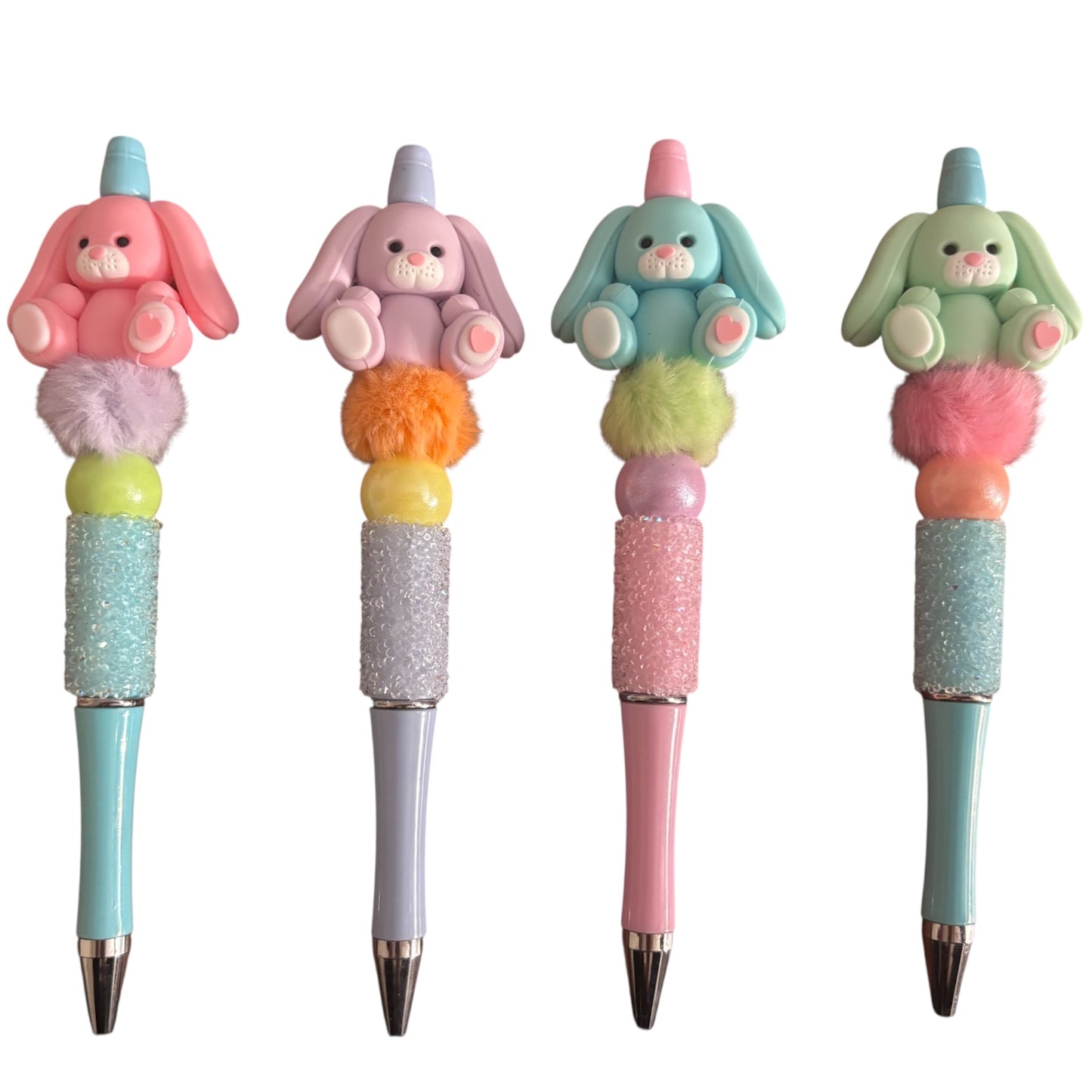 Bunny Beaded Sugar Pens