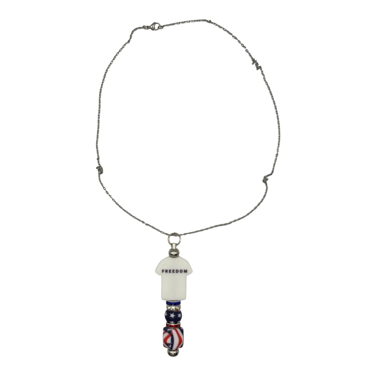 Freedom Statement Memorial Necklace